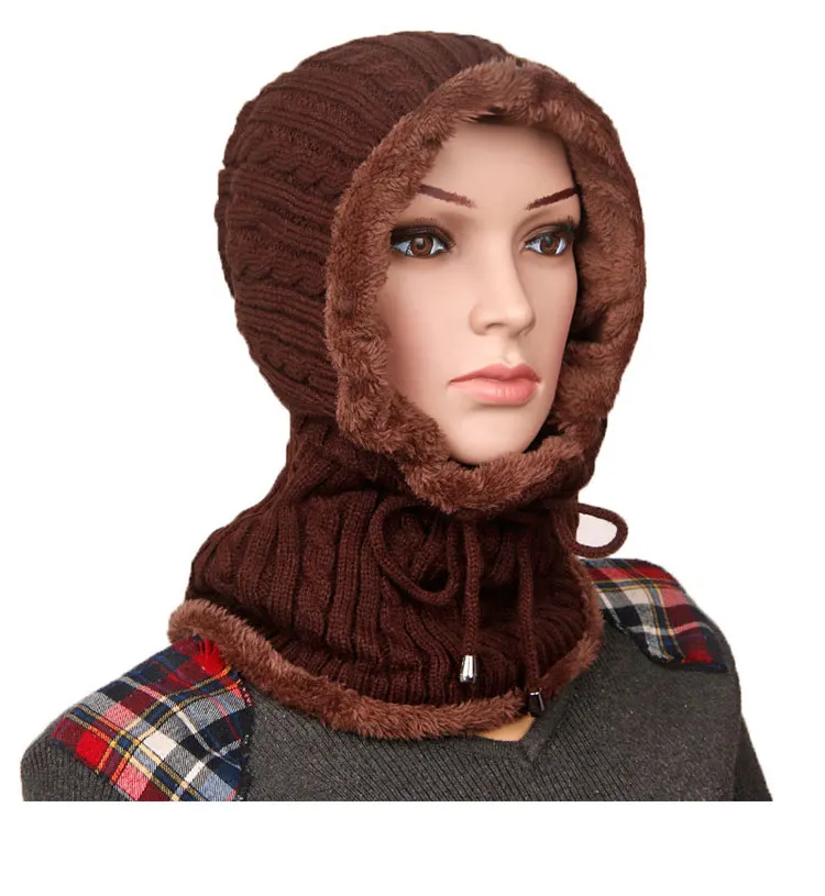 Knitted Hat beanie men hat winter hats for women men winter cap men women winter hat gorros hombre invierno Skullies Beanies (11)