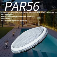 WI-FI светодиодный бассейн огни лампы RGB с квадратными Цвет светодиодный светодиодная подсветка для бассейнов Par56 под водой Замена огней лампочки 16 Вт, 18 Вт, DC12V IP68