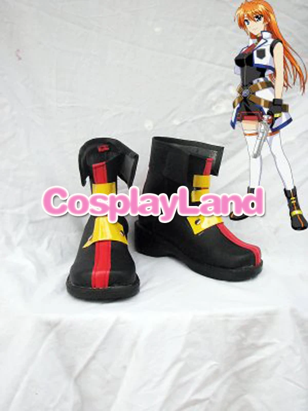 

Customize Boots Magical Girl Lyrical Nanoha Cosplay Boots Cosplay Costume Anime Party Shoes