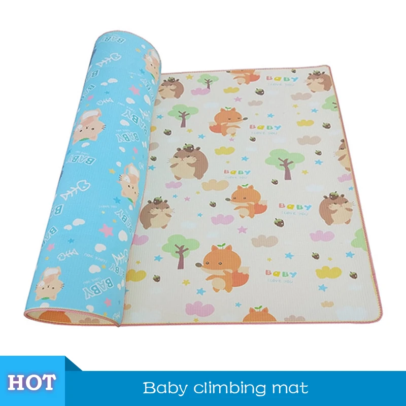 

Double-sided Baby Crawl Pad Cartoon Animals Mat 5MM Moisture-proof Game Pad Outdoor Home Kids Play Mats Children's Toy Gift 513