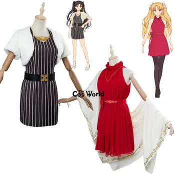 

FGO Fate Grand Order Valentine's Day Ereshkigal Ishtar Cloak Dress Uniform Outfit Anime Cosplay Costumes