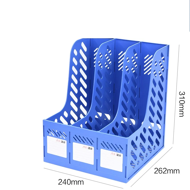 PP Пластик 3 Слои Лоток для дел офис домашний стол документов организатор случае заполнения держатель в разобранном виде