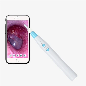 

3.9mm Wifi Visual Ear Endoscope Spoon Earpick Inspection Camera Video USB Otoscope Visual Ear Cleaner For IOS\Android F180B