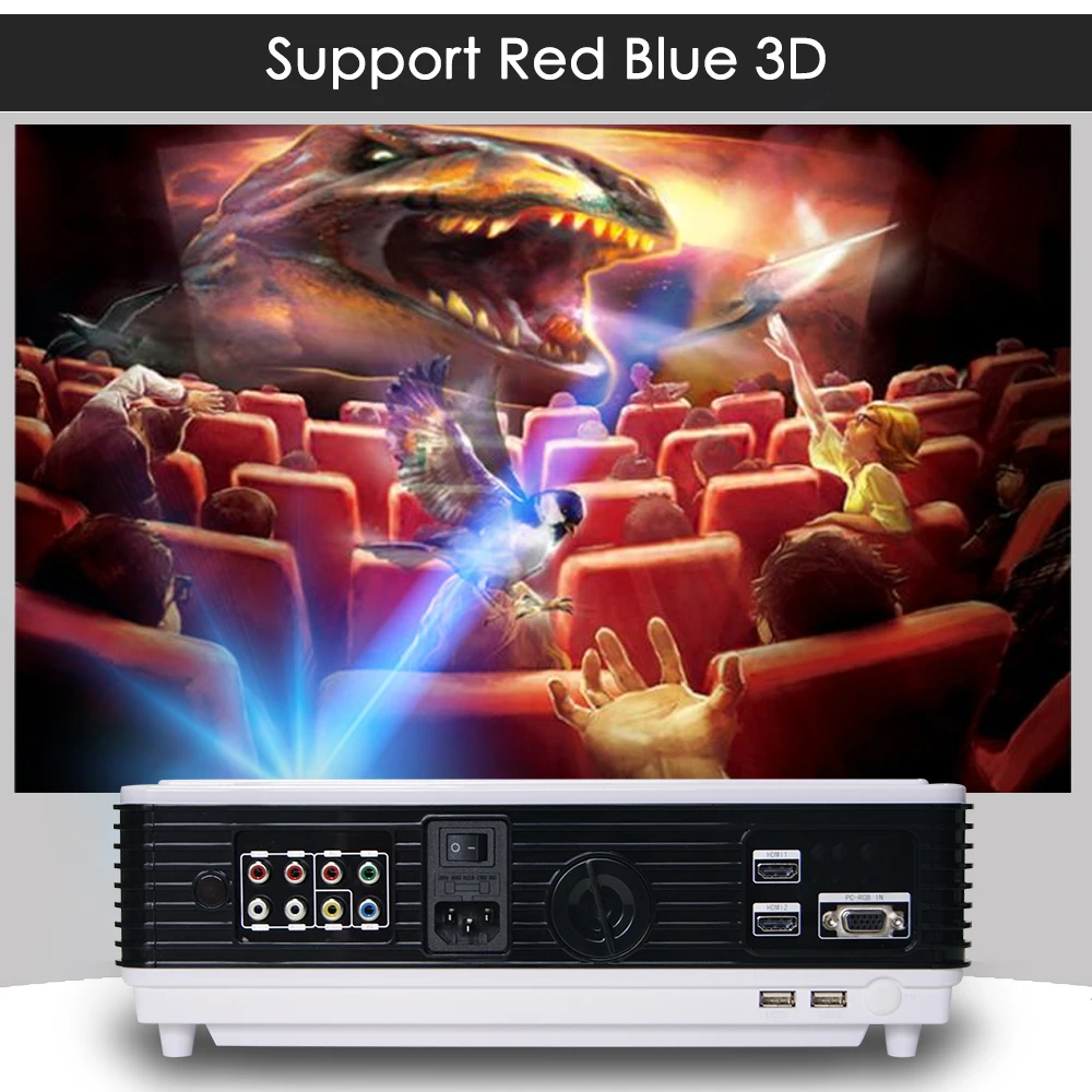 Poner Saund LED96+ LED Projector 1080P 5500 lums Gift 10m HDMI cable or SD card Home theater system proyector 3D projector bt96 Poner Saund LED96+ LED Projector 1080P 5500 lums Gift 10m HDMI cable or SD card Home theater system proyector 3D projector bt96