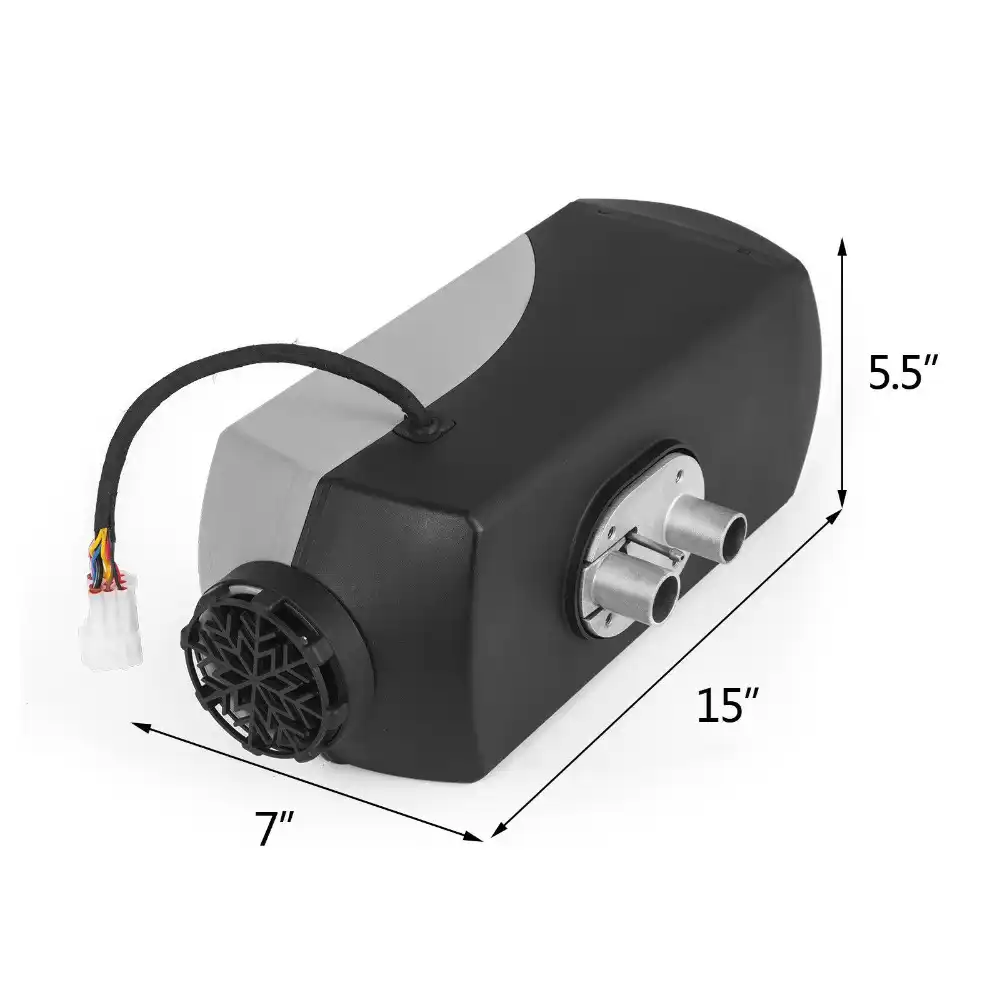 Riscaldatore Aria Diesel per Autocarro Camion Automobili Autobus Barche VEVOR 8KW Riscaldatore da Parcheggio Kit Riscaldatore Diesel Air Heater Temperatura -40℃~+20℃ 12V Riscaldatore ad Aria Diesel