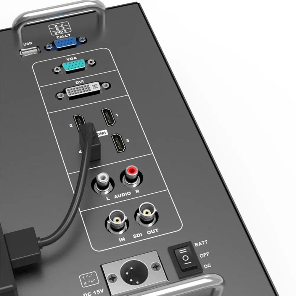 LILLIPUT Новый 15 6 дюймовый экран 3840x2160 4x4K HDMI 3G SDI Радионяня и выход с HDR 3D LUT Цветовая