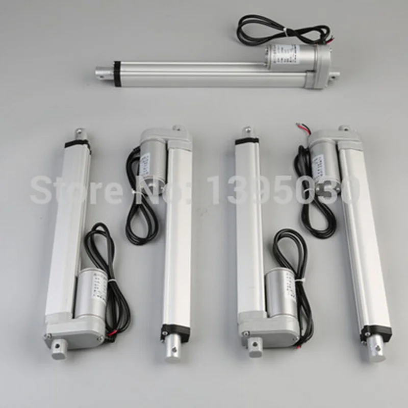 

12V DC Motor 350mm Stroke Linear Actuators Max Lift Load Linear Motor for Electric Bed Waterproof