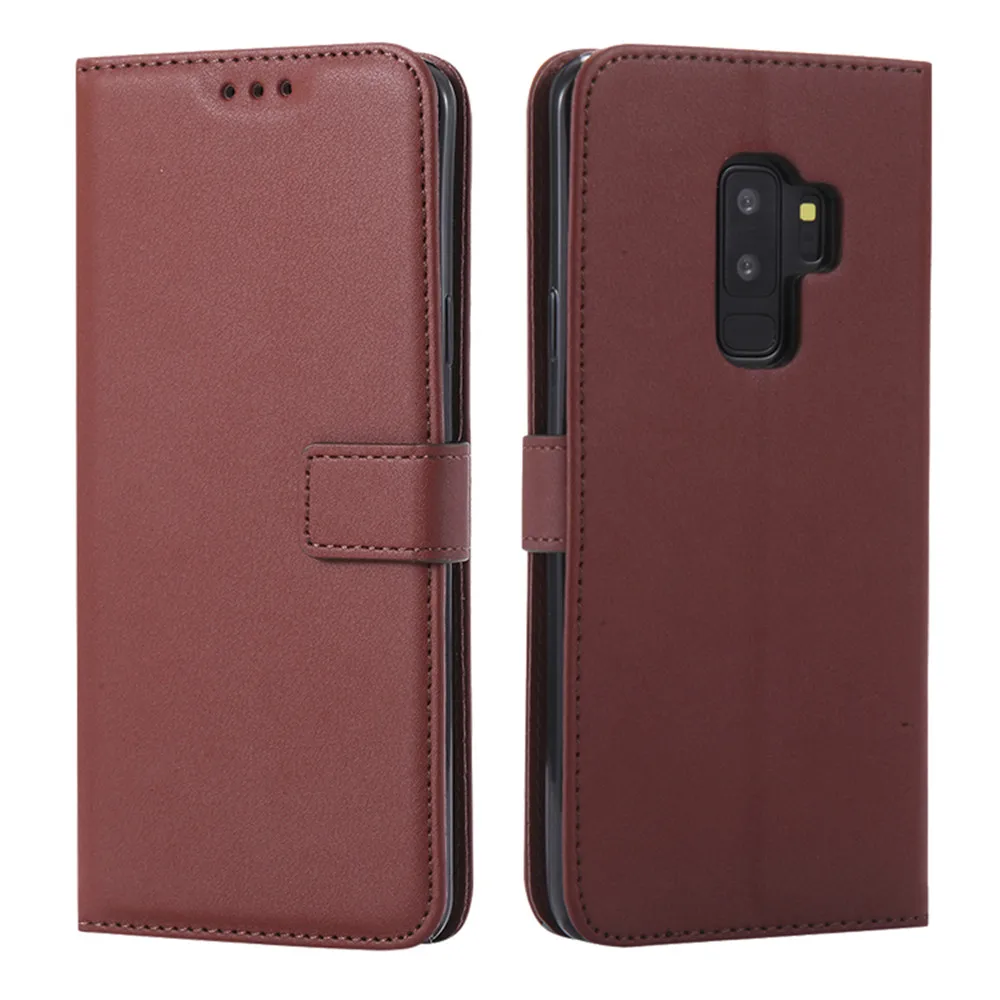 For Samsung Galaxy S9 Plus S5 Mini S6 S7 Edge S8 Plus Case cover Luxury Leather Flip wallet Case For Samsung S5 S6 S7 S8 S9 case6