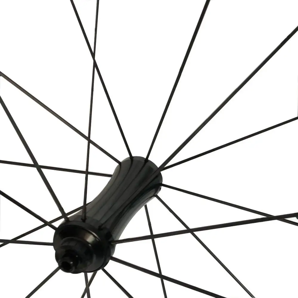 Top Road Bike Wheel SLR Straight Pull Low Resistance Ceramic Hub 25mm Wider U Shape Tubular Clincher Tubeless 700c Carbon Wheelset 4