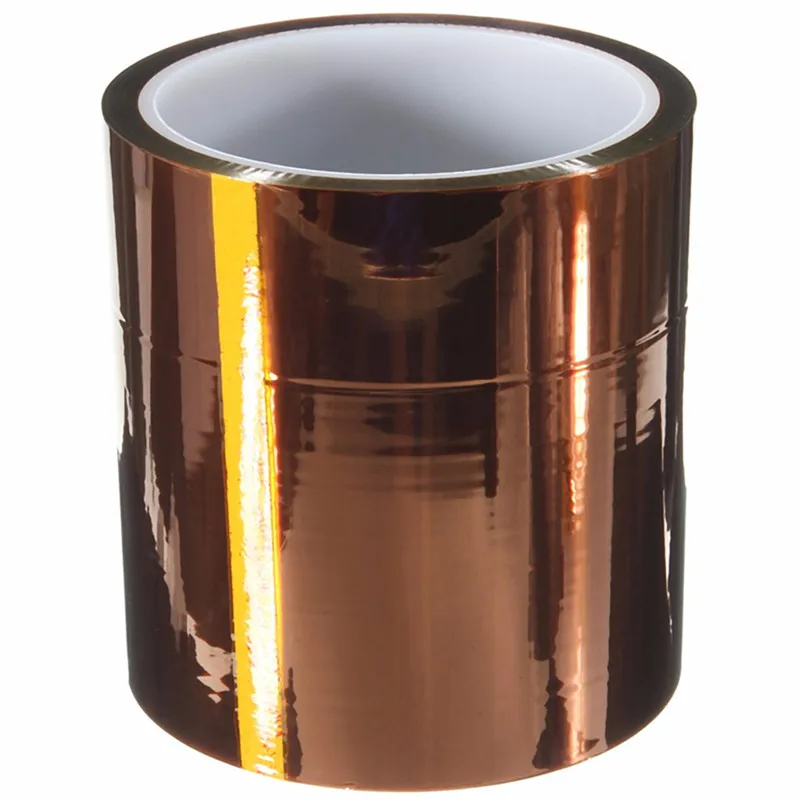 

100mm X 30m 100ft Kapton Tape High Temperature Heat Resistant Polyimide for Reprap 3D Printer Heated Bed