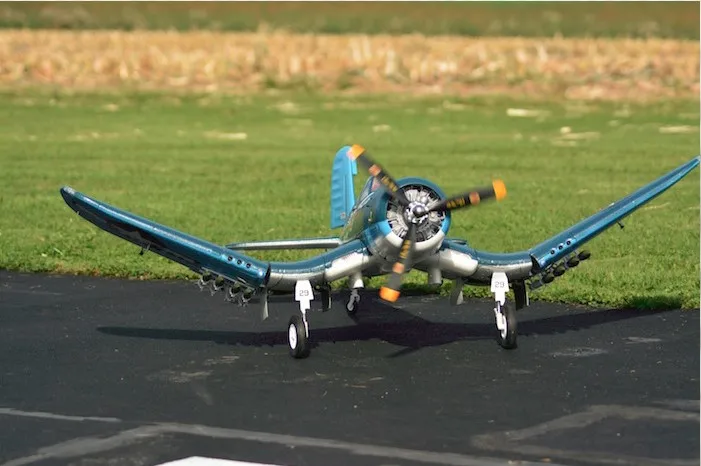 LX F4U CORSAIR 1200 мм крыло радиоуправляемого самолета с убирающимся шасси и складным