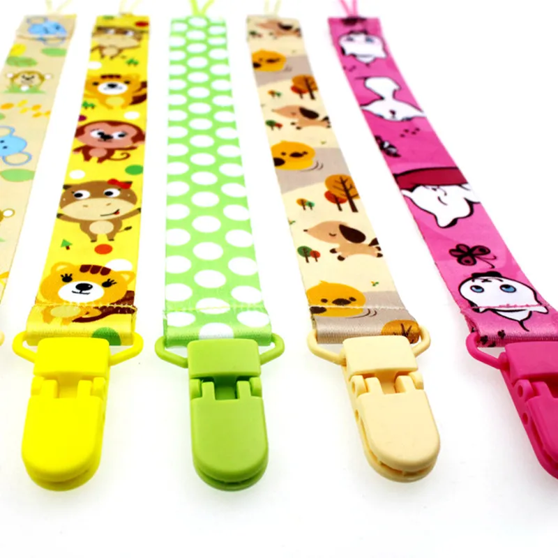 

Baby Kid Pacifier Clip Boy Girl Pacifier Chain 20cm Dummy Clips Holder Soother Nipple Leash Strap Chain Baby Pacifier Tape