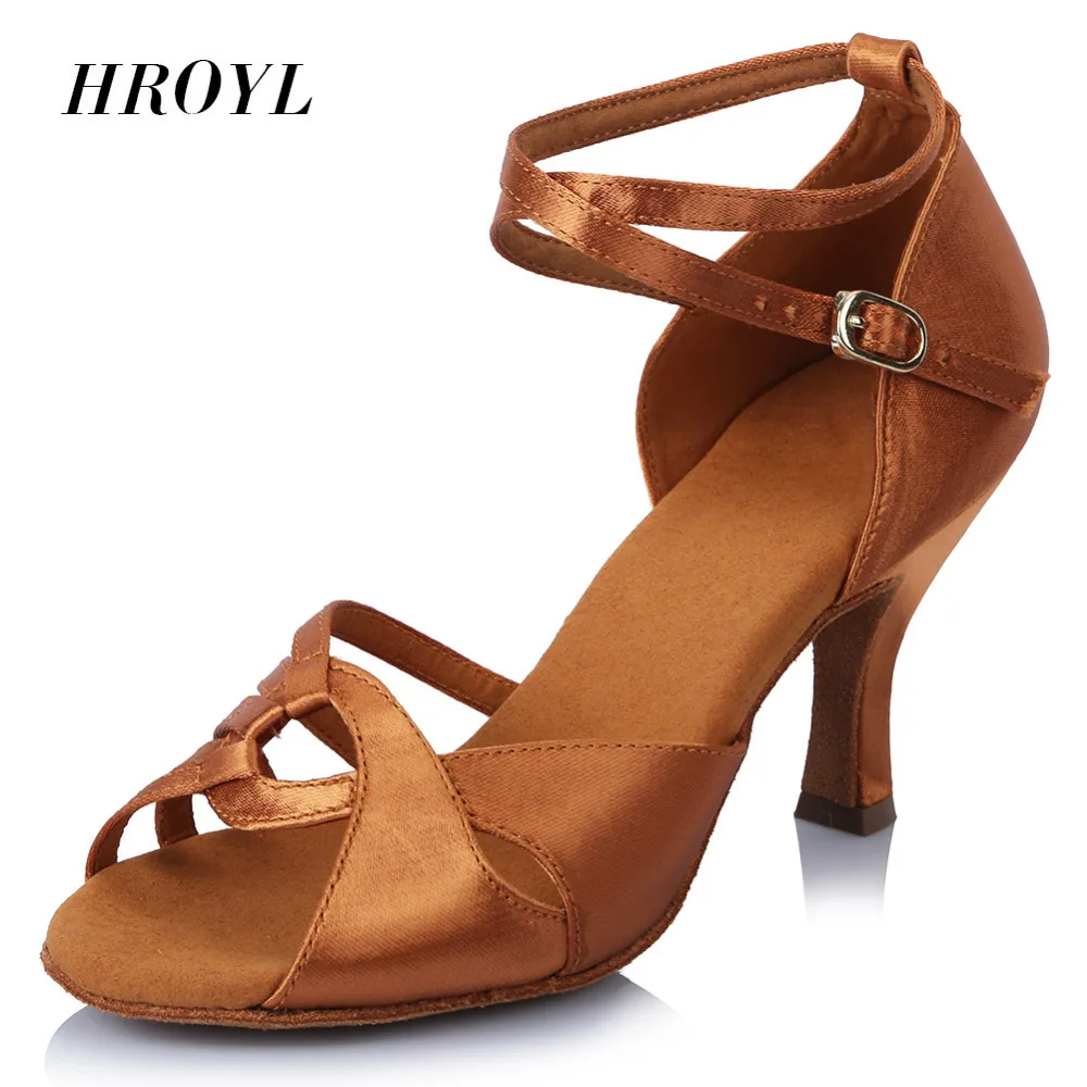 2017Brand Leather High Quality heel 2.56IN Ballroom Latin Tango Dance