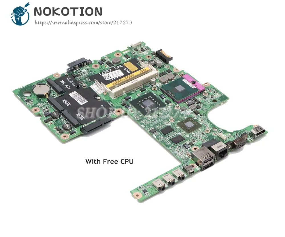NOKOTION CN 0C235M основная плата для Dell Studio 1555 материнская ноутбука GM45 DDR2 HD4500 Бесплатный
