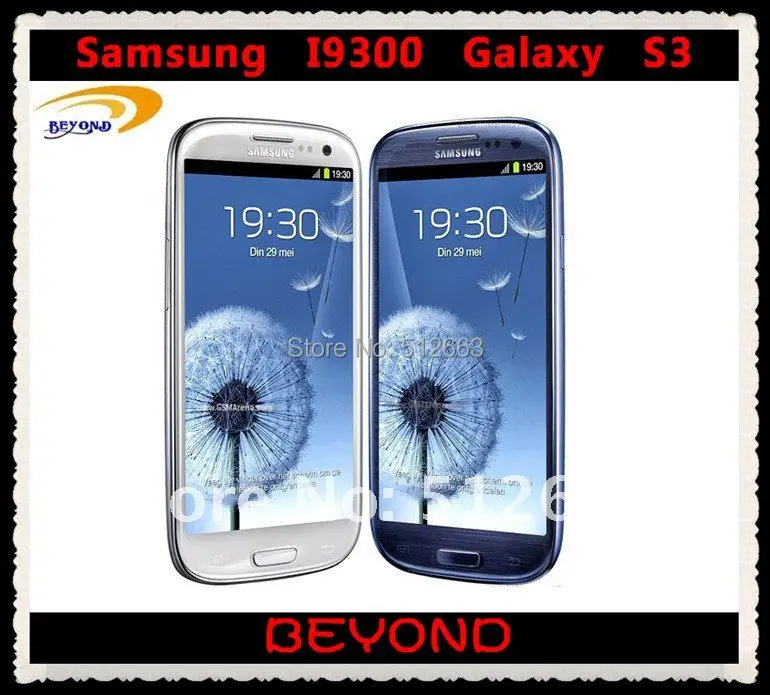 

Samsung Galaxy S3 i9300 Original Unlocked 3G GSM Android Mobile Phone Quad-core 4.8" 8MP WIFI GPS 16GB Dropshipping