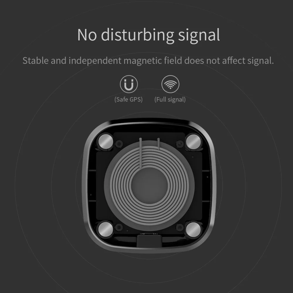 Nillkin Qi автомобильное магнитное Быстрое беспроводное зарядное устройство для iPhone 8 X XR XS Max держатель телефона для samsung S8 S9 S10+ Plus Mi 9