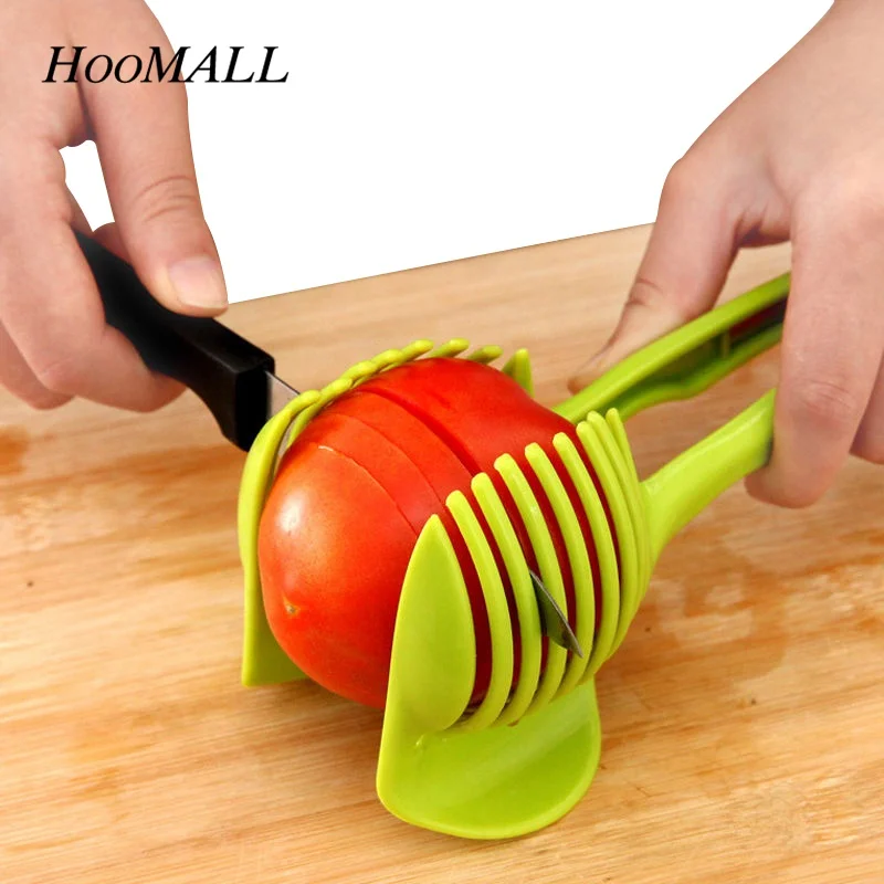 Hoomall пластиковый картофель слайсер резак для томатов кухонные аксессуары shreaders держатель для лимона режущий инструмент кухонная посуда гаджеты