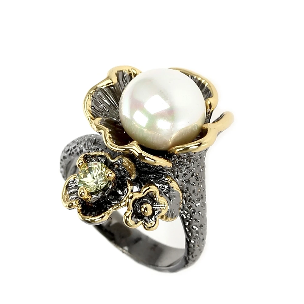 WA11639 women jewelry ring black ring jewelry rings (6)