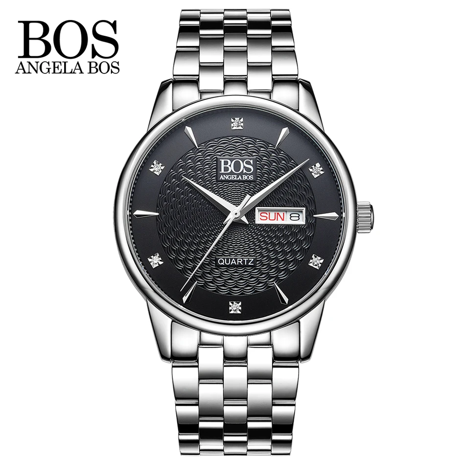 

Relogio Masculino 2018 Top Brand Watch Men Luxury Business Quartz Watches Fashion Calendar Luminous Stainless Steel Wristwatches