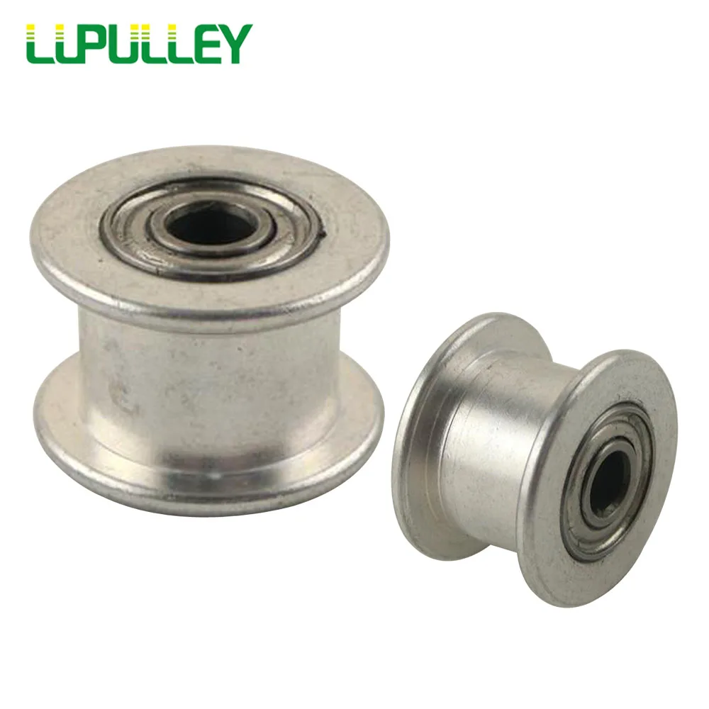 

Lupulley GT2 20Teeth 3D Printer Parts Aluminum Alloy 2GT-20 Teeth Passive Idler Timing Pulley 3mm 4mm 5mm Bore Without Teeth