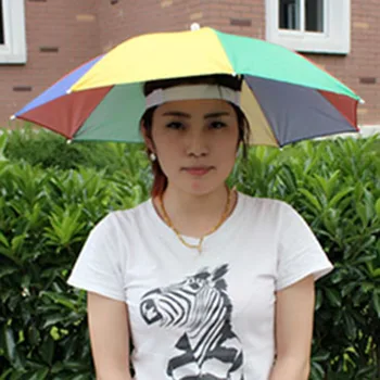 

Foldable Umbrella Hat Sun Hat Cap for Golf Fishing Hiking Camping TSH Shop