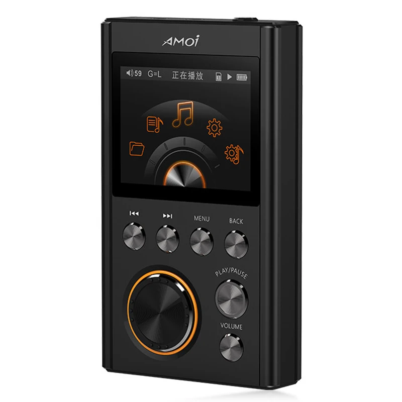 AMOI X10 MP3 плеер обновленная версия HIFI без потерь DSD музыкальный плеер MP3 Спорт Walkman