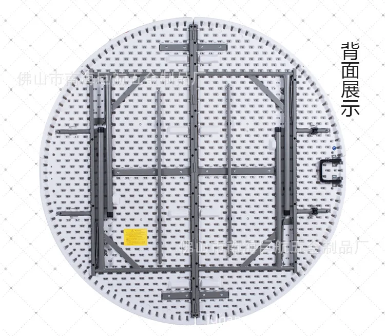 4/5 футов складной пластиковый стол для свадеб круглый стол для восьми человек и 1,5 м Диаметр стола