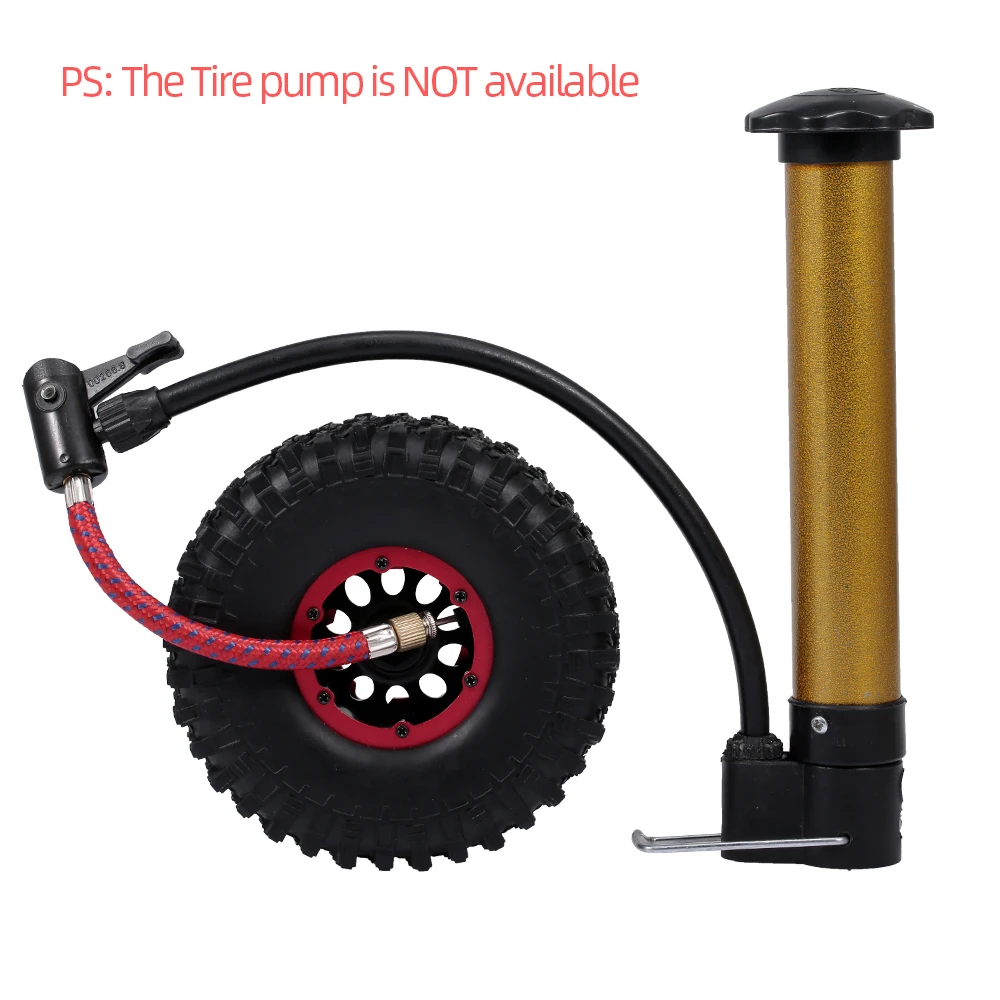 4 шт. 120 мм 1 9 дюйма обод резиновая надувная шина для колеса Traxxas HSP Redcat RC4WD Tamiya Axial SCX10