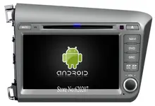 S160 Android 4 4 4 CAR DVD player FOR NEW HONDA CIVIC 2012 For Left Hand