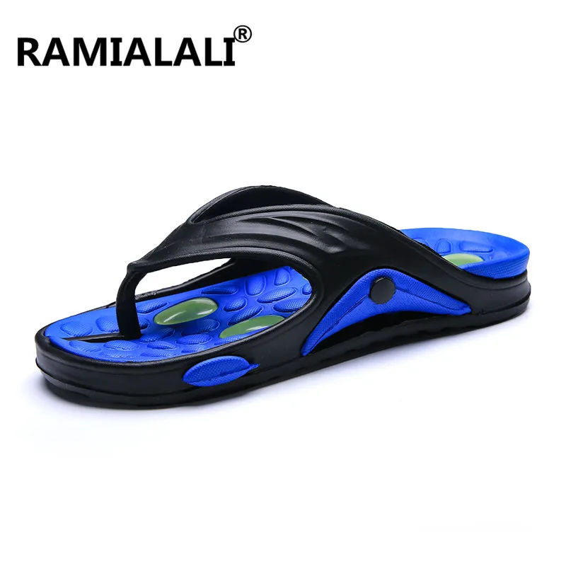 Summer Breathable Flat Flip Flop Slippers for Men Outdoor Casual Slippers Men Beach Shoes Male