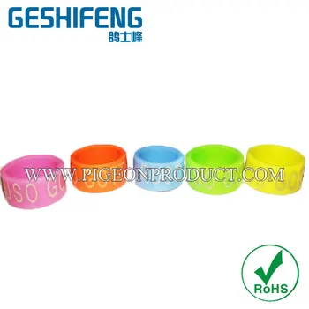 

free shipping cheap 100pc ring custom plastic new style pigeon ring