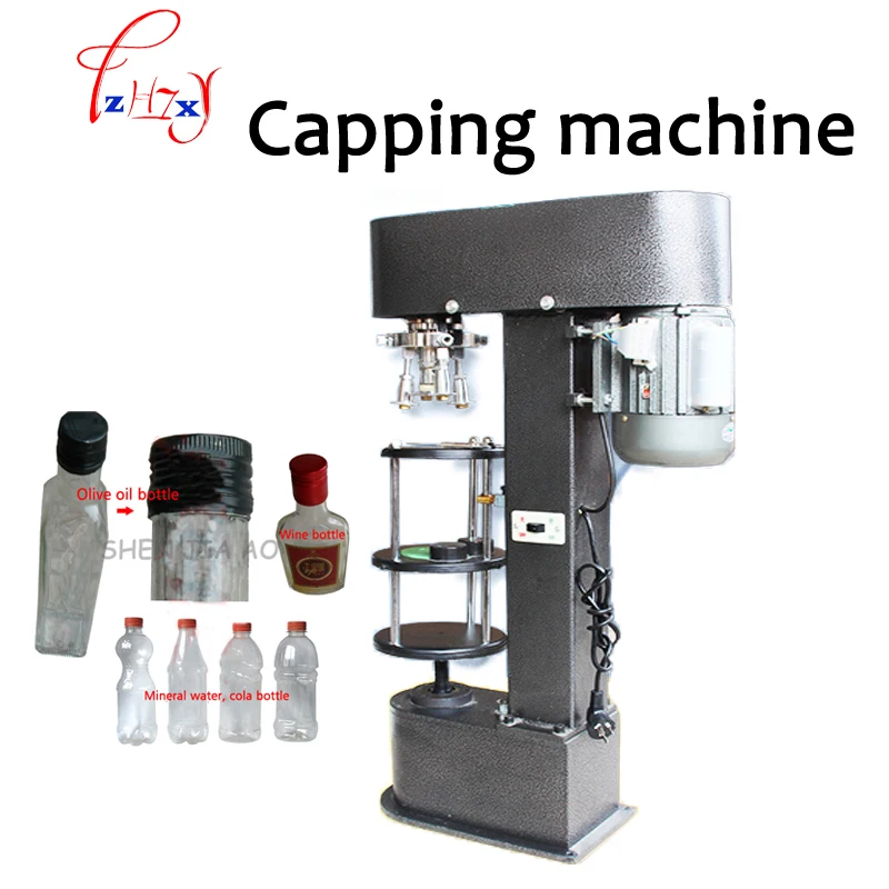 

Mineral Water Bottle Sealing Capping Machine Automatic Bottle Cap Gland Locking Machine Plastic Bottle Locking Machine 110/220V