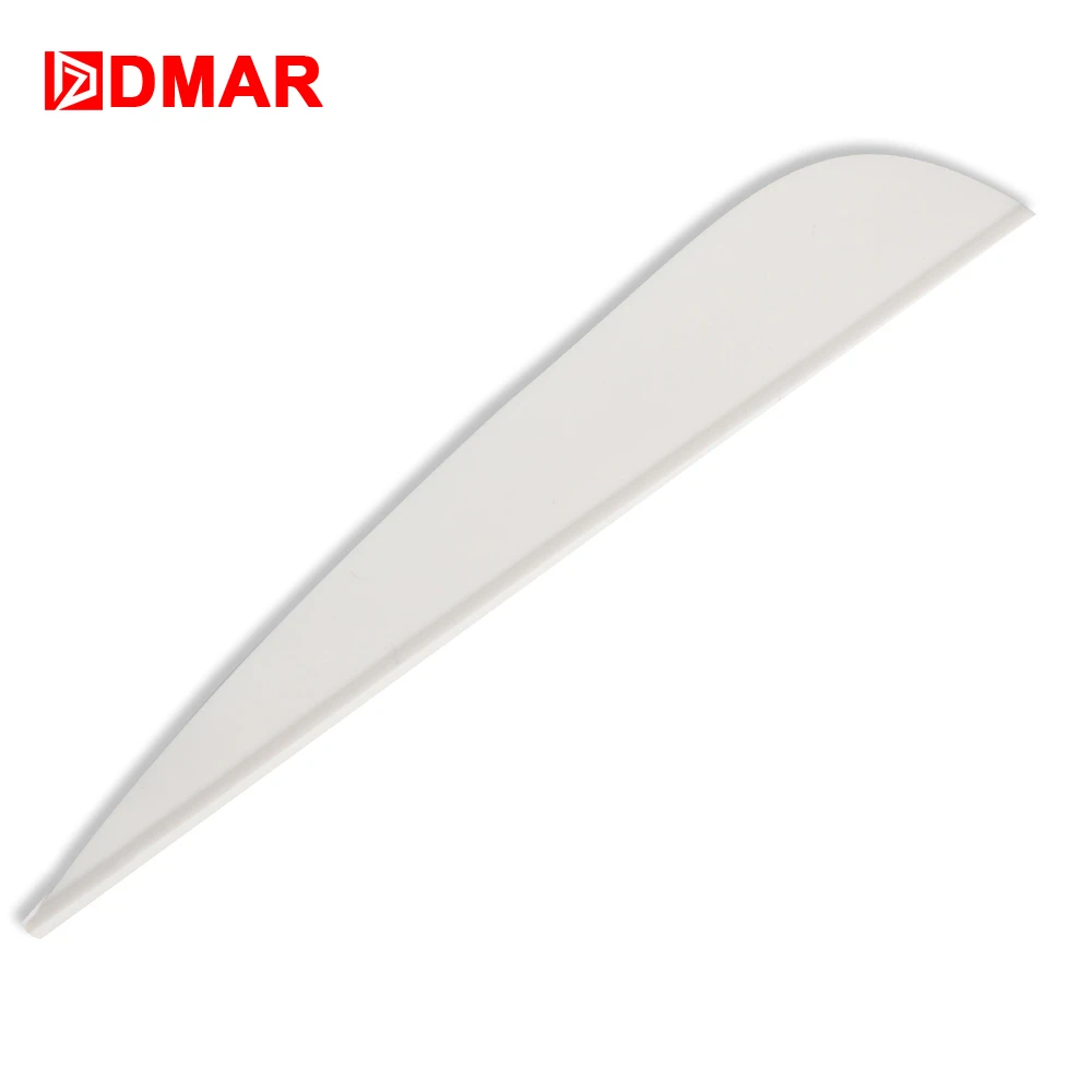 

DMAR 12pcs 2 Inches Archery Arrow Fletch Feather Plastic Vanes DIY Recurve Compound Bow Long Bow Crossbow Hunting Accessories