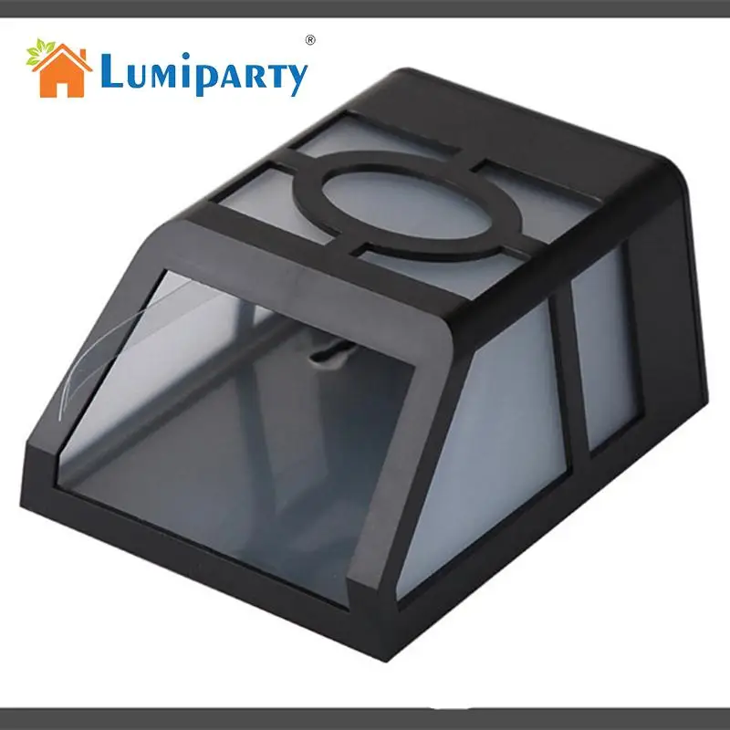 LumiParty Solar Guard Light Wall Light Waterproof Garden Lamp Power LED