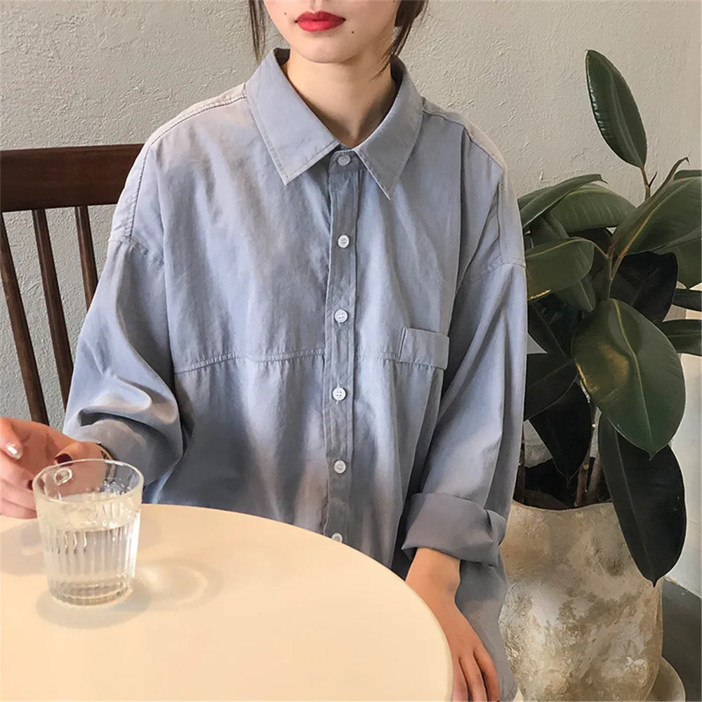 Vintage Women Blouse Shirts 2019 Autumn Korean Long Sleeve Women's Tops Blouses Blusas Roupa Feminina Tops High Quality Y6523 (11)