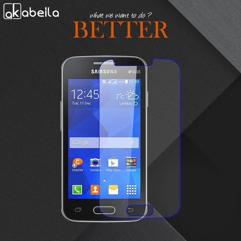 AKABEILA Tempered Glass For Samsung Galaxy ACE 4 NXT G313 G318H Trend 2