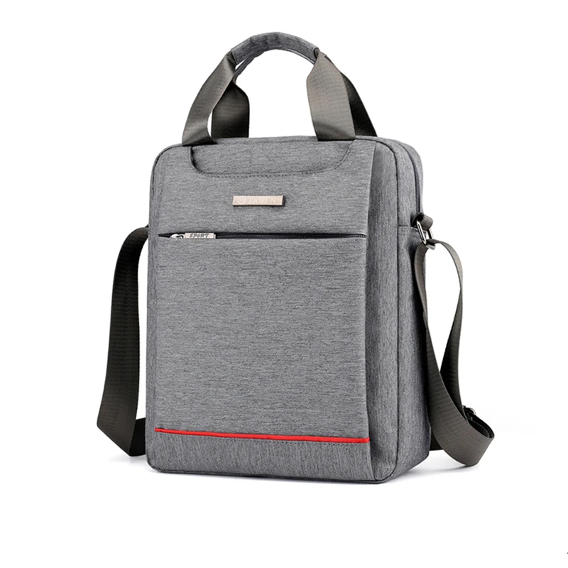 

Solid Men's Bag Large Capacity Preppy Style Nylon Shoulder Bag Contracted Joker Crossbody Bag for Men New 2019 Leisure Bag