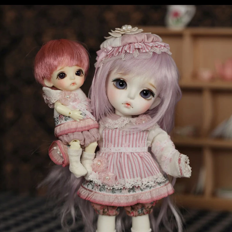 1/12 Bjd белая кукла. Белль