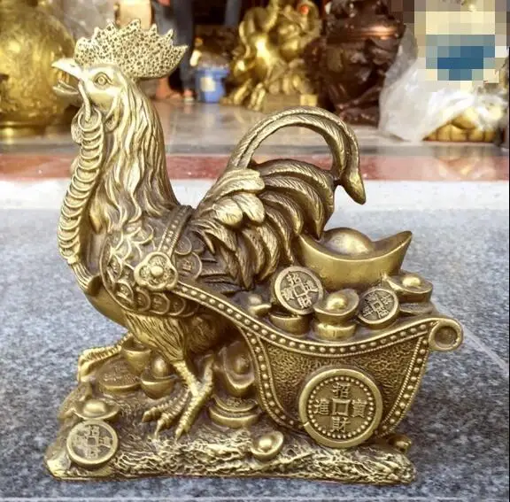 6-China-folk-feng-shui-Brass-Chicken-rooster-cock-Drag-Money-coin-yuanbao-Statue.jpg