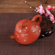 Китайский Чай комплект Античная Исин Чай горшок известный горшки ручной работы Аутентичные 160 мл Исин Чай комплект современного Книги по искусству