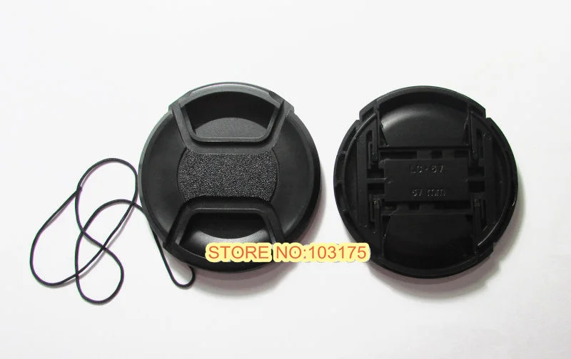 

New Front Lens Cap Center Pinch Snap on Lens Cap for Nikon 52mm / 58mm / 62mm / 67mm / 72mm / 77mm Camera