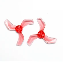 GEMFAN 1635 1.6x3.5x3 40mm 1m Hole 3-blade Propeller PC CW CCW Props for 1103 1105 RC Drone FPV Racing Brushless Motor gemfan 5152 3 blade propeller red