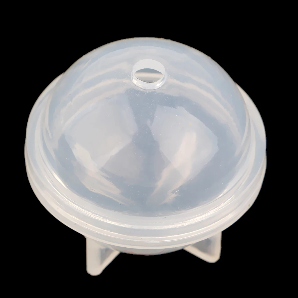9 Sizes Silicone Round Sphere Balls Mould Resin Casting DIY Ornament Jewelry Making Mold 20/30/40/50/60/70/80/90/100mm