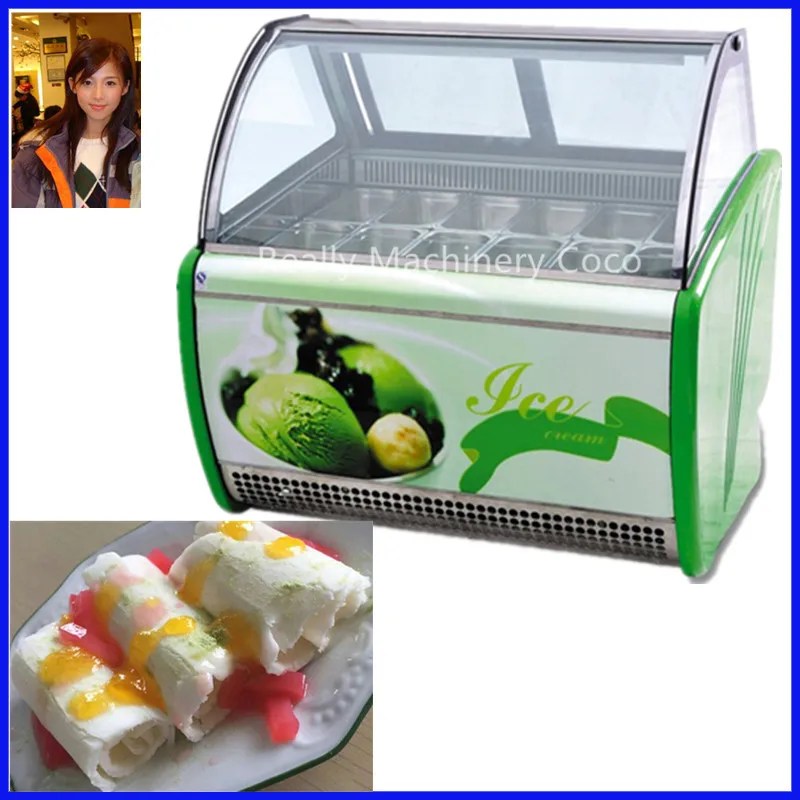 Ice Cream Display Refrigerator Showcasein Ice Cream Makers from Home Appliances on Aliexpress