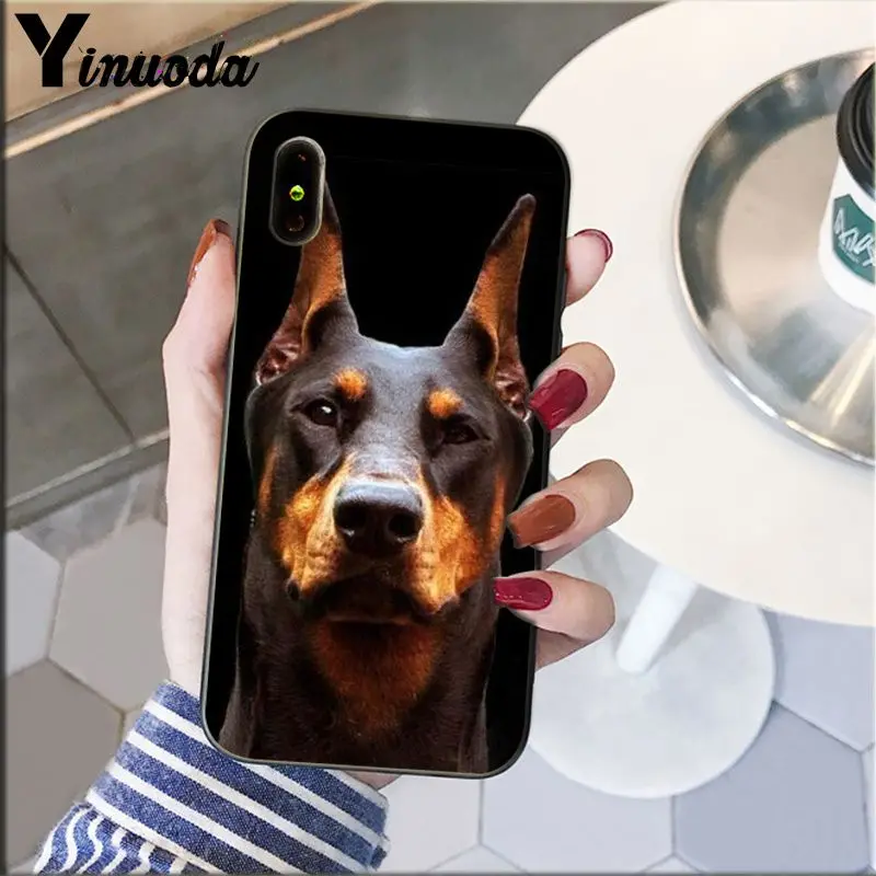 Dachshund Doberman Dog Silhouette