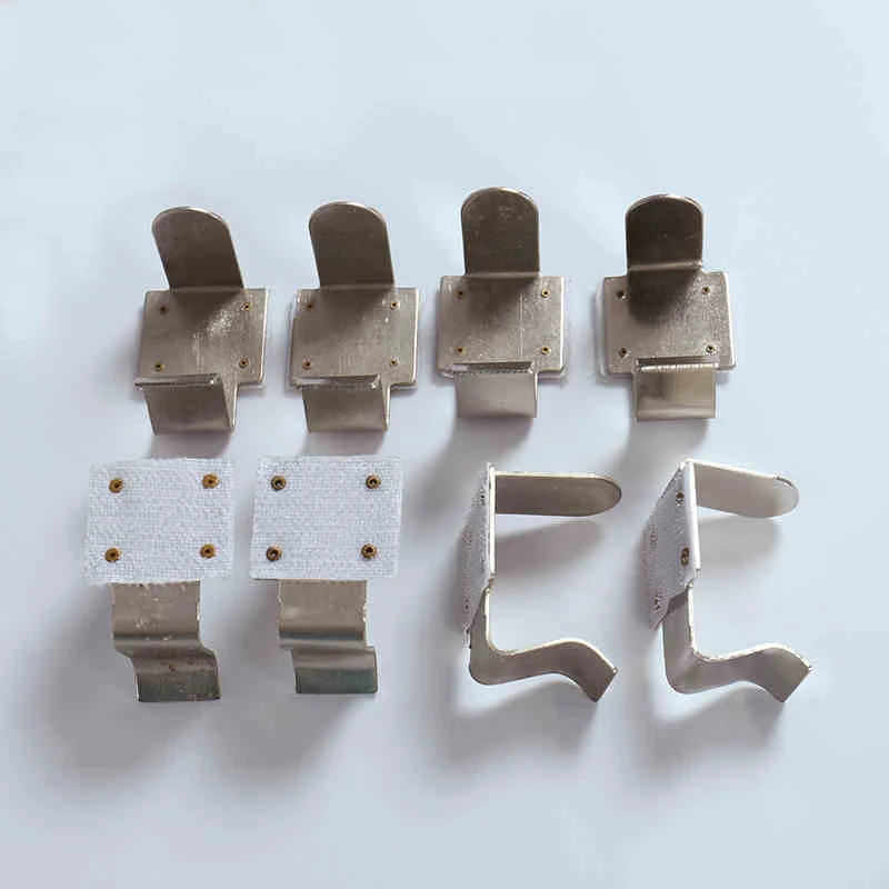 

30 PCS stainless 2.5 cm wedding party table skirt clips desk cloth clamps for wedding event banquet decoration