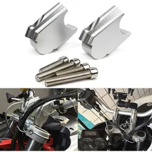 28 мм CNC алюминиевый сплав Руль Райзер комплект движется бар зажим стояк для BMW F800GS F800GT 2008- 2013 2012