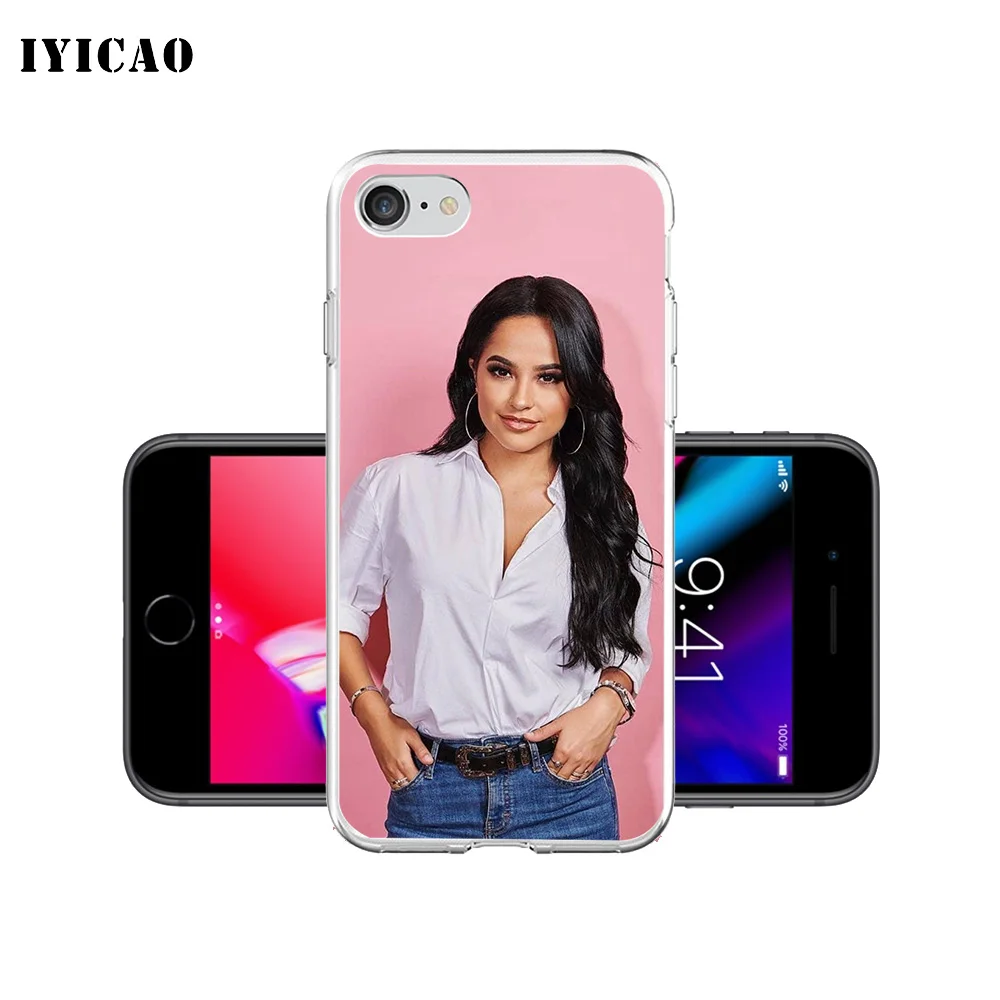 IYICAO Natti Наташа Мягкий силиконовый чехол для телефона iPhone X XR XS MAX 6 6s 7 8 Plus 5 SE из