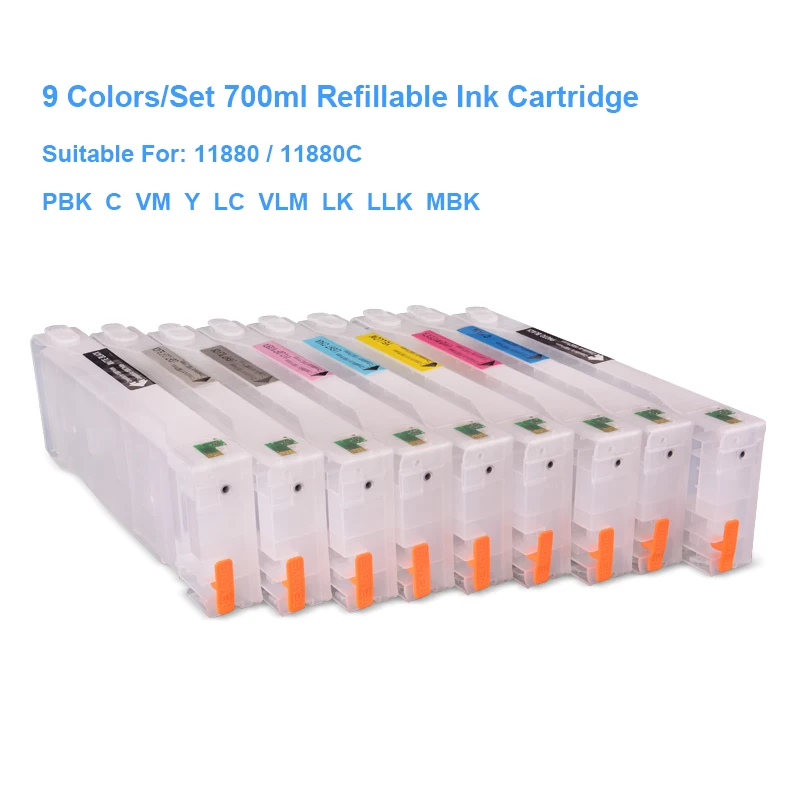 9Colors/Set T5911-T5919 T5921-T5929 Empty