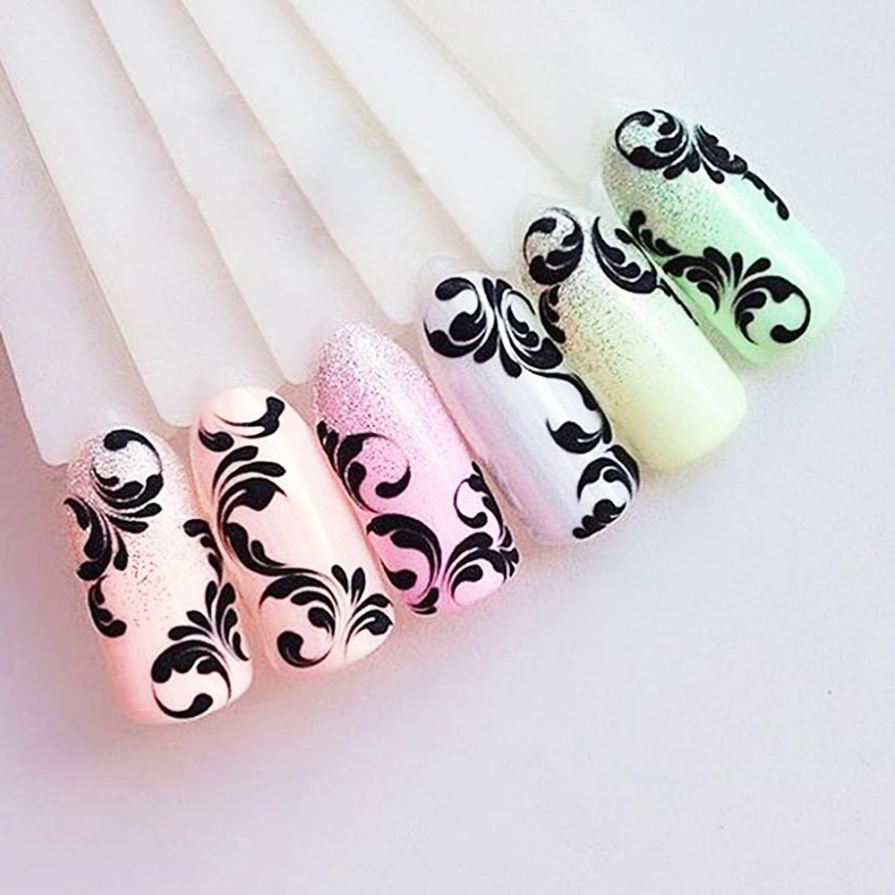 1 шт. декоративная наклейка для ногтей|nail sticker flower|water transfer decalswater |